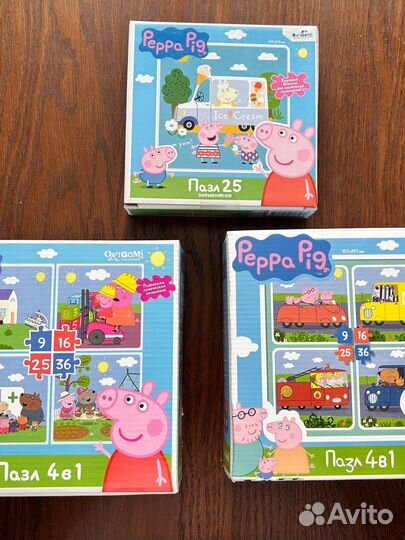 Пазлы Свинка пеппа