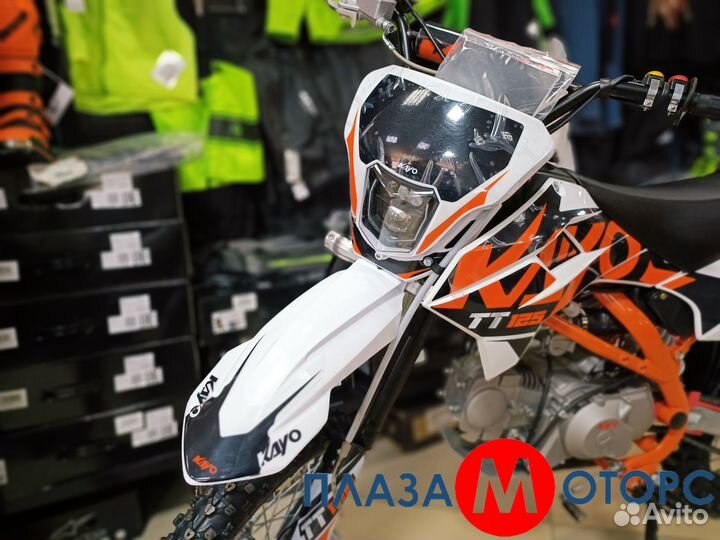 Питбайк Kayo Basic K125EA 17/14 KRZ (п/автомат)