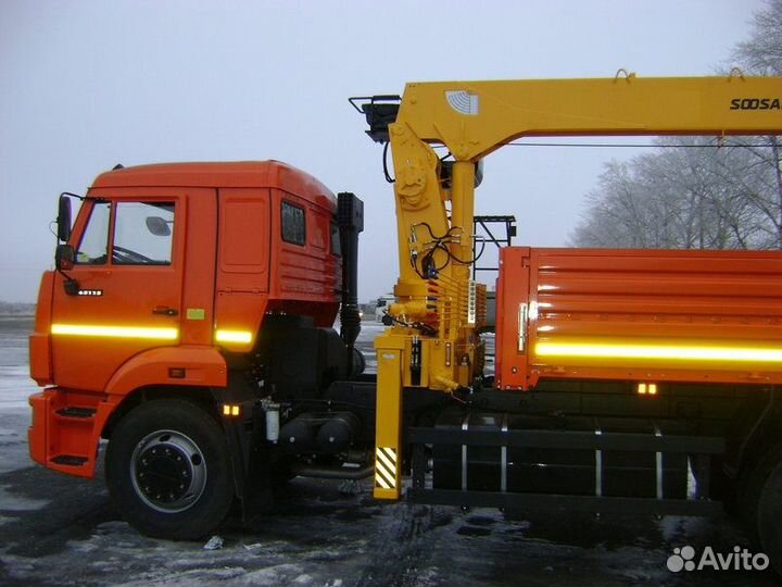 КАМАЗ 65115-3094-48 с КМУ, 2024