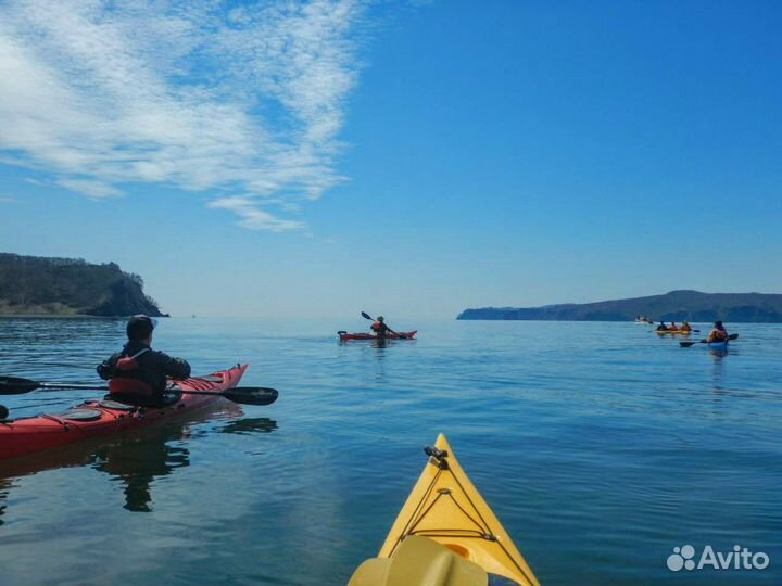 Прогулки на морских каяках