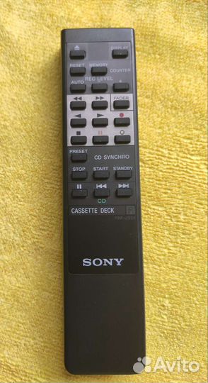 Пульты Sony, Technics