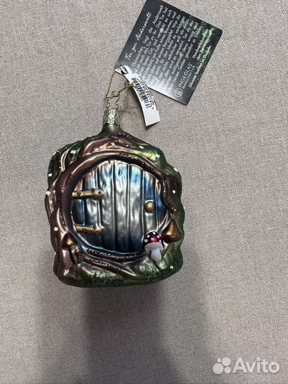 Елочная игрушка inge glas дверь