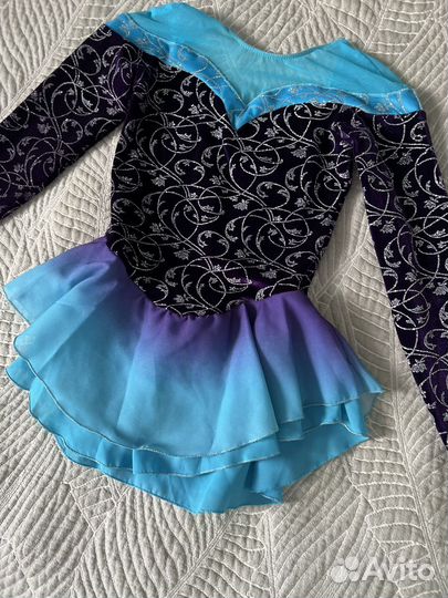 Костюм платье для фигурного катания выступлений