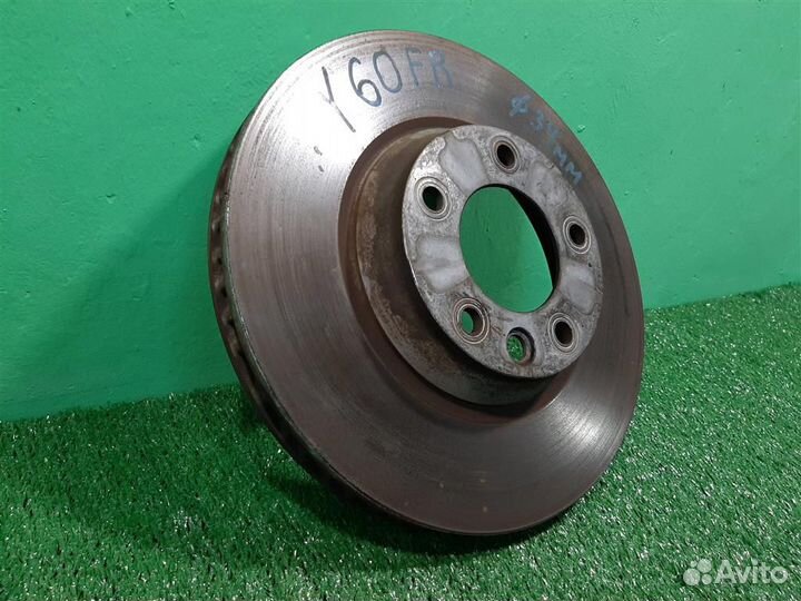 Диск тормозной передний Audi Q7 (4LB) 2008