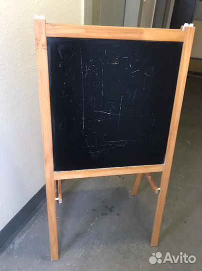 Мольберт детский двухсторонний б/у