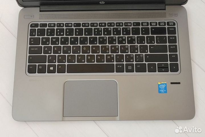 Тонкий Ноутбук процессор i5 для учебы Hp EliteBook