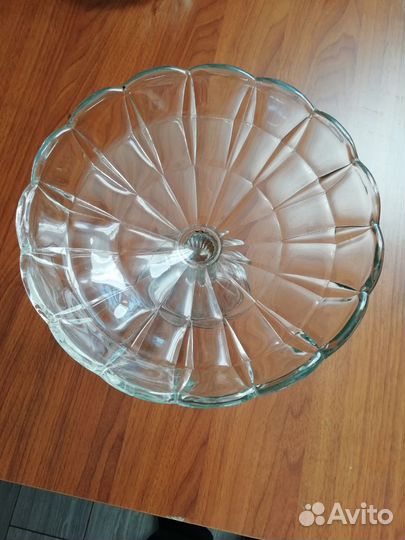 Ваза для фруктов на ножке СССР