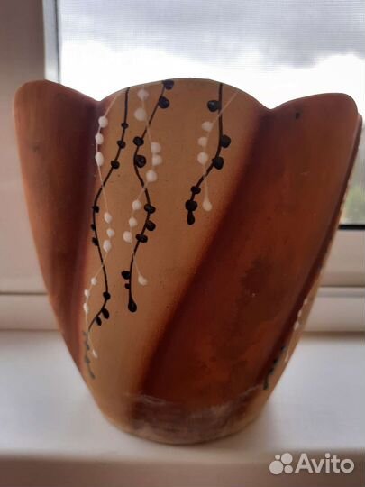 Горшки цветные, разные