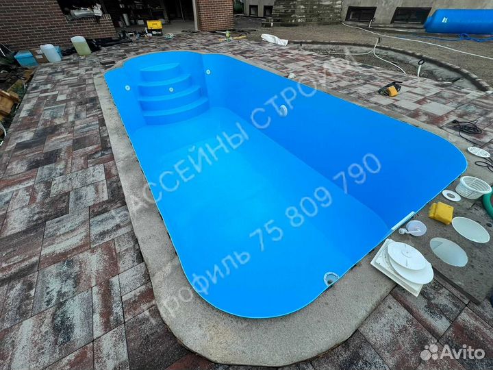 Бассейн 6х3х1,5 от производителя