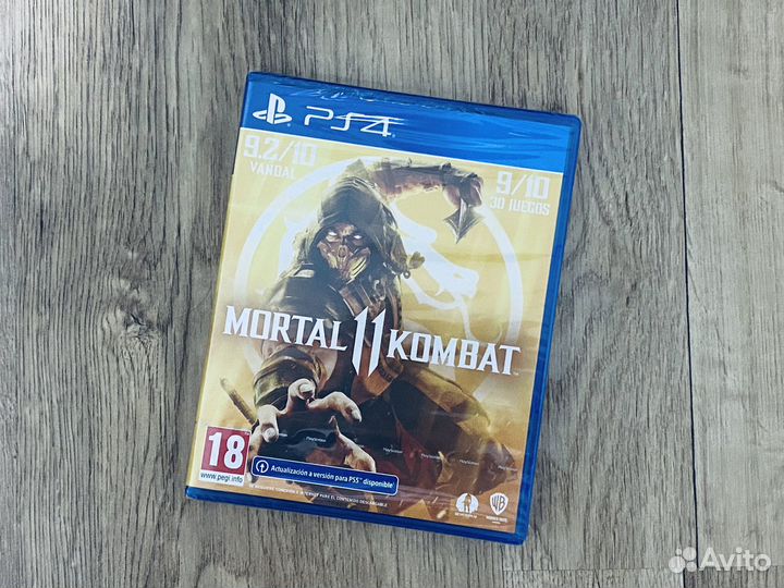 MK 11 PS4 Новый