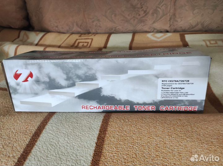 Продаю картридж для принтера RTC CE278A