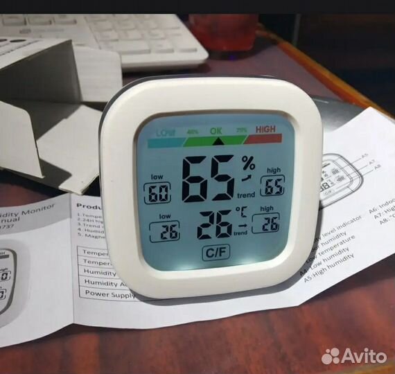 Новый цифровой беспроводной термометр