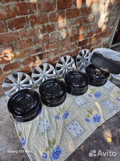 Диски, зимние шины, колпаки r16 5 100