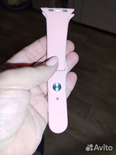 Силиконовый ремешок для смарт часов