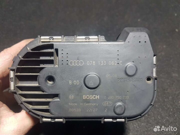 Дросельная заслонка audi a6 c6