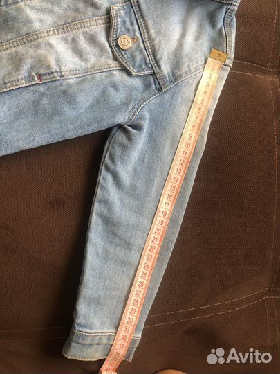 Джинсовая куртка Zara для девочки 104