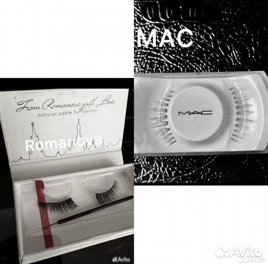 Новые накладные ресницы Mac МАК