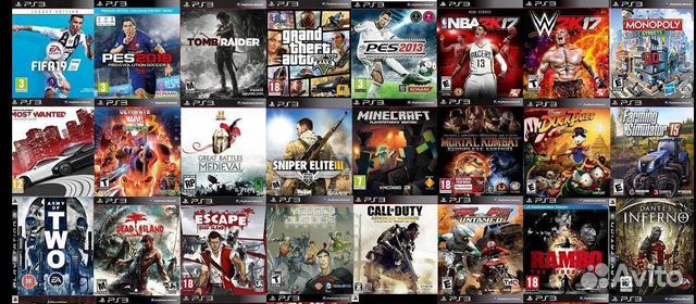 Игры на PS3, Xbox360 (цифровые версии, не диски)