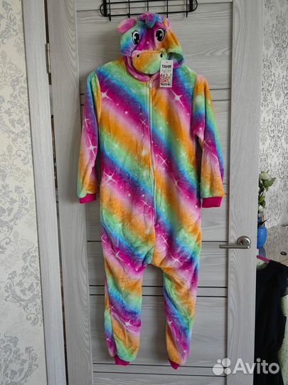 Новый кигуруми единорог р 140