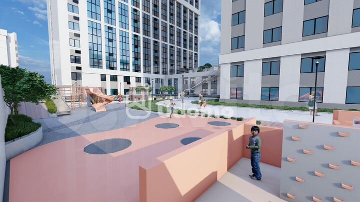 Квартира-студия, 24,3 м², 25/32 эт.