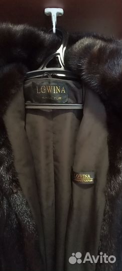 Шуба норковая с капюшоном