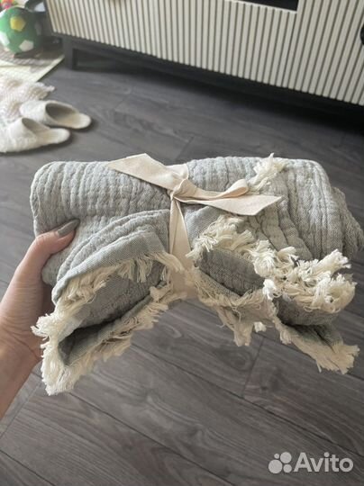 Муслиновый детский плед покрывало H&M