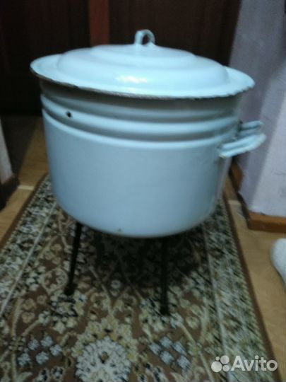 Бак (кастрюля) эмалированная