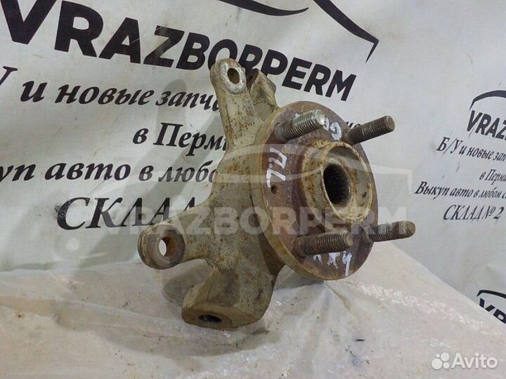 Кулак поворотный передний левый Hyundai Getz