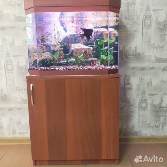 Аквариум с тумбой