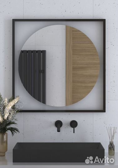 Зеркало с LED-подсветкой настенное eclipse defest