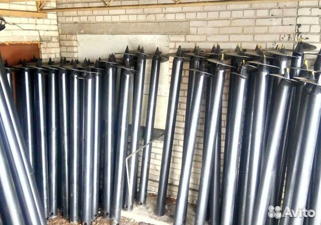 Винтовые сваи, фунтамент под ключ