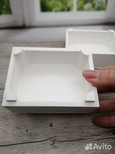 Кашпо из гипса