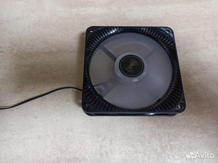 Вентилятор 120мм с LED 4 цвета full тип 2