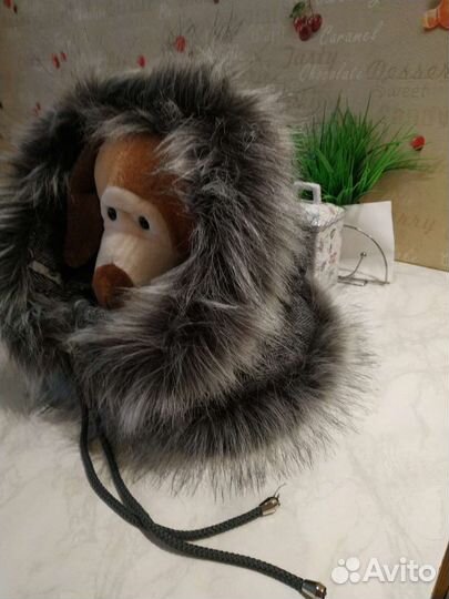 Шапка капор женская