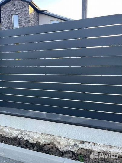 Забор ранчо (горизонтальный)