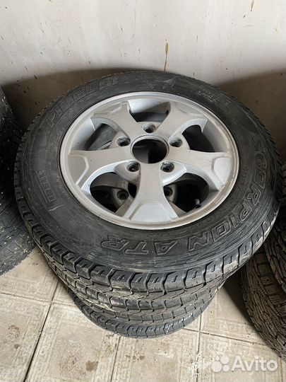 Комплект колес на ниву