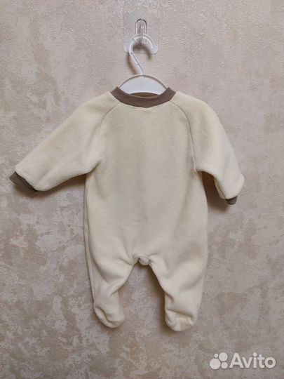 Флисовый комбинезон для новорожденных