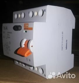 Выключатель дифф.вд1-63 4Р 16А 30мА