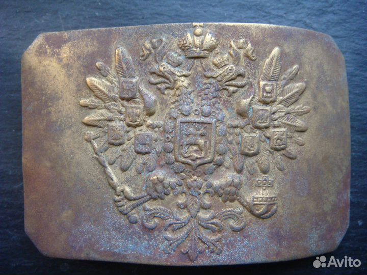 Пряжка риа. пехотная