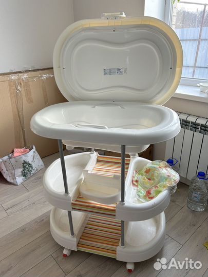 Ванночка-пеленальный столик mothercare