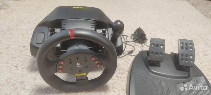 Игровой руль logitech momo racing 900