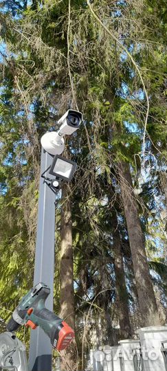 Установка камер видеонаблюдения