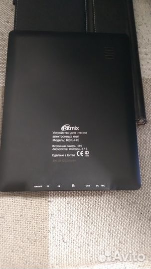 Читалка ritmix rbk-470 и планшет ritmix rmd-1050