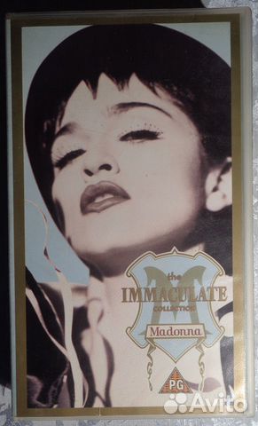 Madonna The immaculate collection VHS