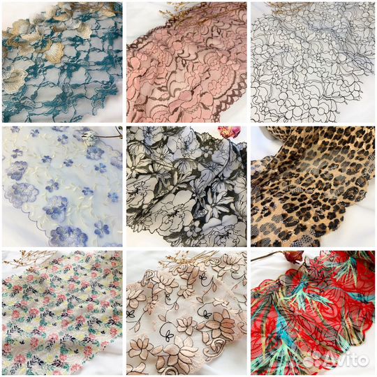 Фурнитура для нижнего белья кружево резинки