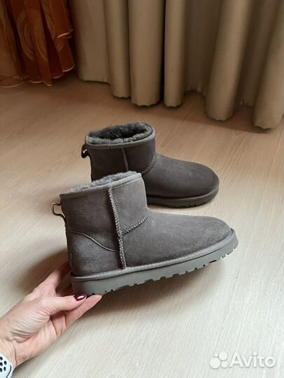 Угги короткие Ugg Classic Mini Grey