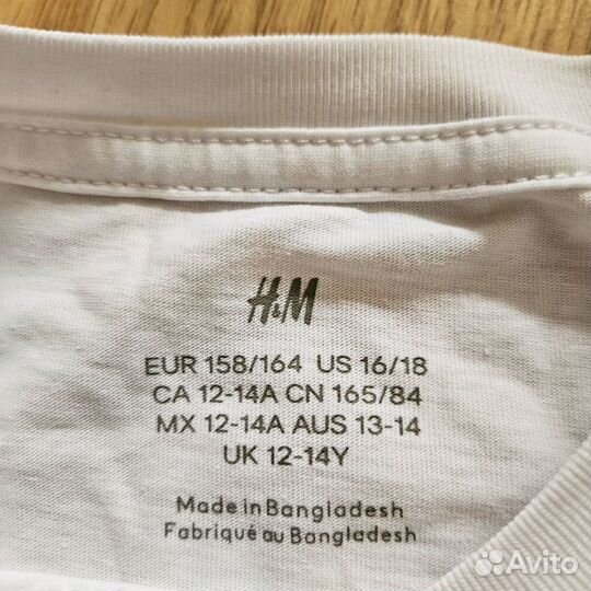 Футболка H&M,рост 158-164
