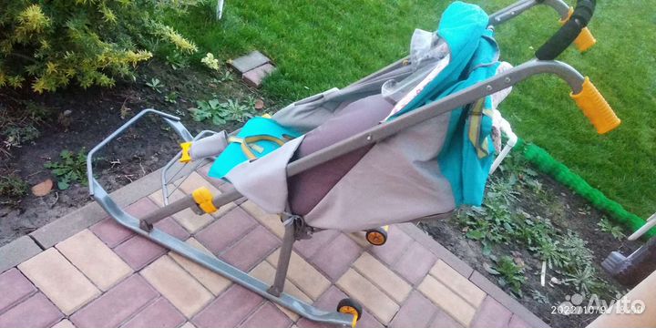 Детские санки коляска