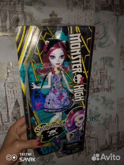 Куклы monster high в коробке Катрин Де Мяу