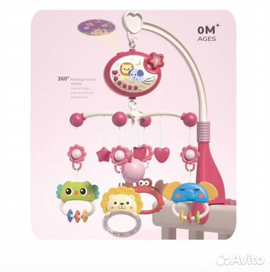 Мобиль в кроватку с проектором